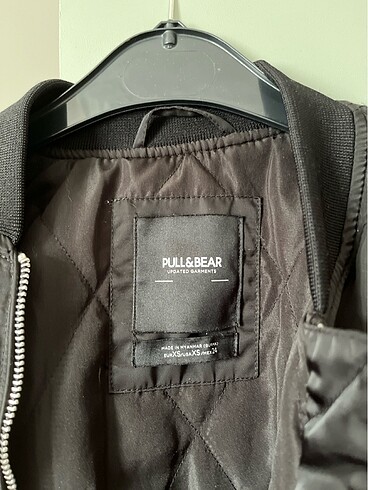 xs Beden pull bear bomber ceket
