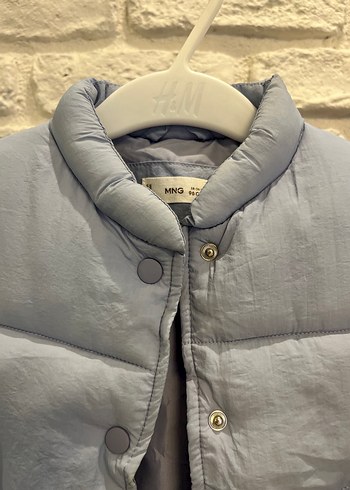 Mango kapitone yelek - Görsel 8