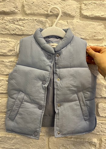 Mango kapitone yelek - Görsel 7