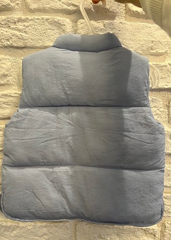 Mango kapitone yelek - Görsel 6