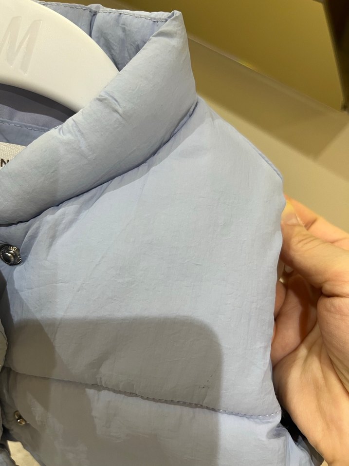 Mango kapitone yelek - Görsel 5