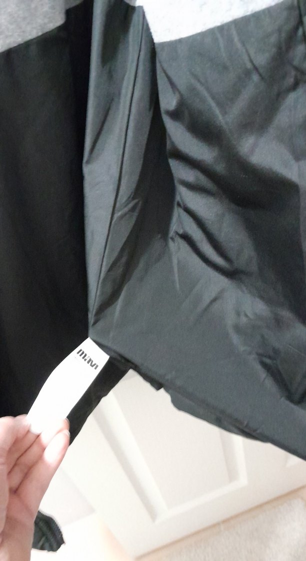 Fermuarlı Siyah Midi Kadın Kışlık Mont - Görsel 4