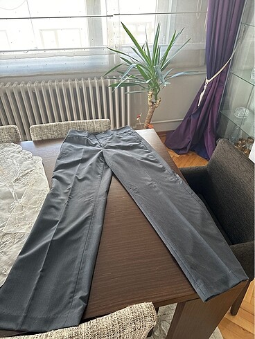Dockers geniş paçalı orta düşük bel kumaş pantolon