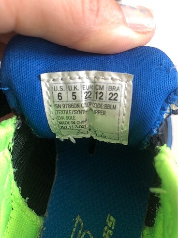 22 Beden lacivert Renk Skechers 22 no tertemiz