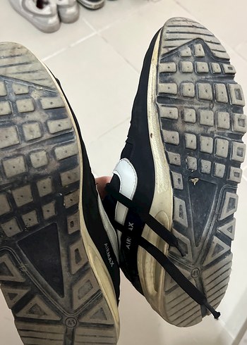 Siyah Bağcıklı Spor Kadın Sneakers - Görsel 3