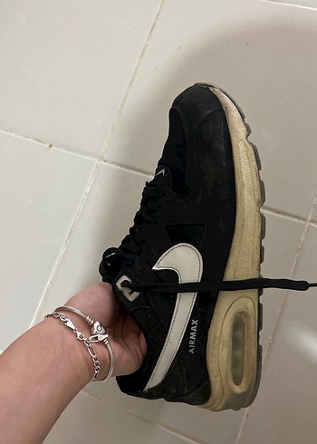 Siyah Bağcıklı Spor Kadın Sneakers - Görsel 2