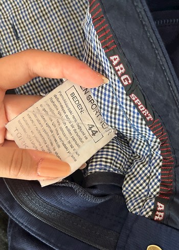 LC Waikiki Erkek Lacivert Kemerli Regular Fit Pantolon