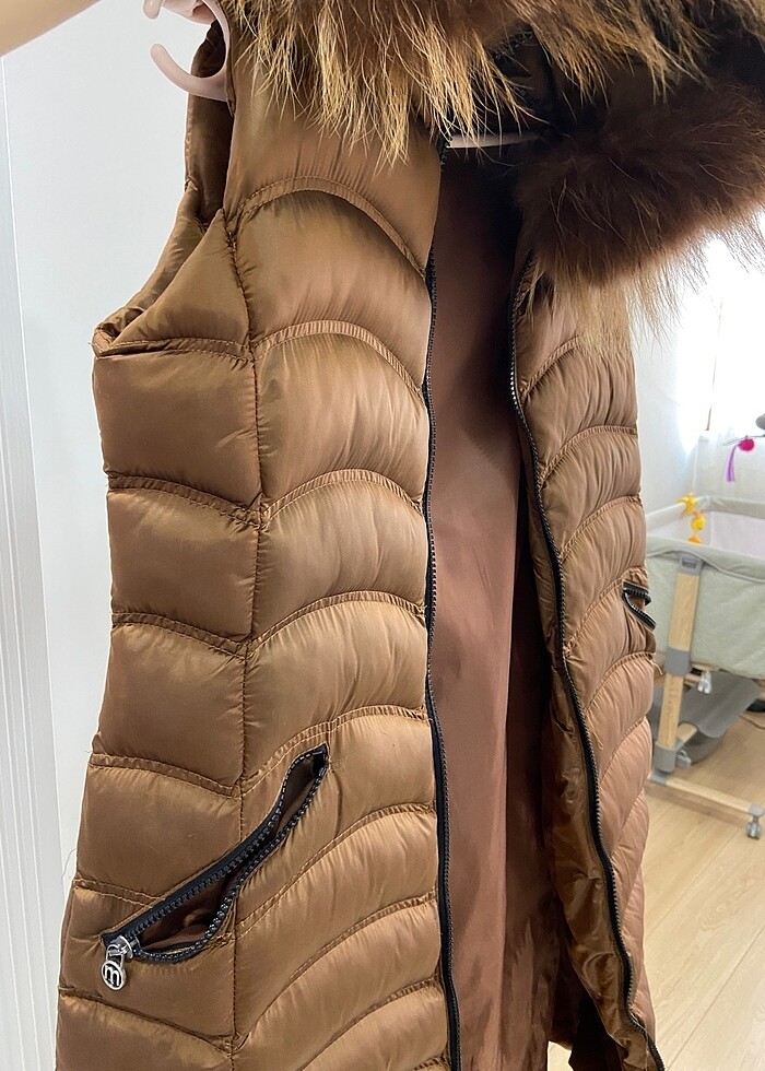 Kaz tüyü Şişme yelek - Görsel 4