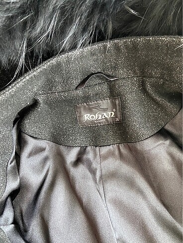 Orjinal kürklü deri detaylı kaban - Görsel 16