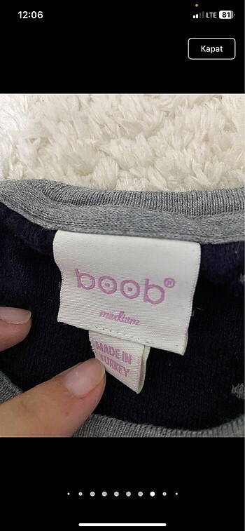 HAMİLE/ EMZİRME kazağı Boob marka - Görsel 6