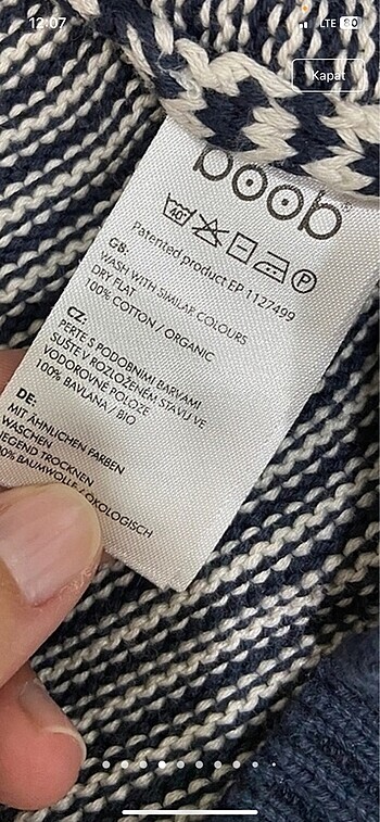 HAMİLE/ EMZİRME kazağı Boob marka - Görsel 13