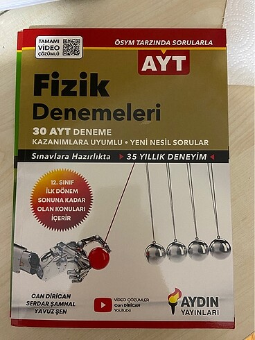 AYT FİZİK DENEMELERİ AYDIN YAYINLARI