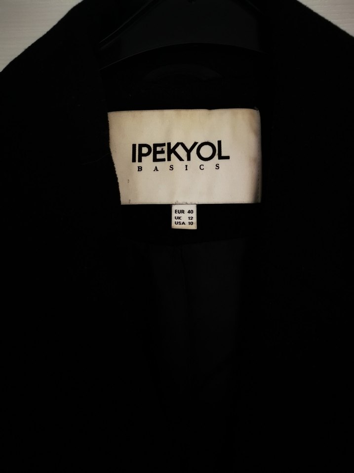 İPEKYOL Kapitone mix li Uzun Kadın Kaban - Görsel 3