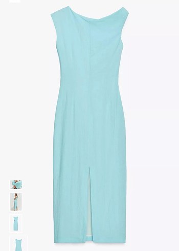 Zara Sıfır Etiketi Üstünde Şık Elbise - Görsel 5