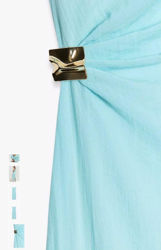 Zara Sıfır Etiketi Üstünde Şık Elbise - Görsel 3