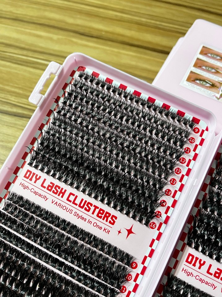 800 parça ipek Takma Kirpik Seti - Görsel 2