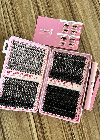 Sephora 800 parça takma ipek kirpik seti