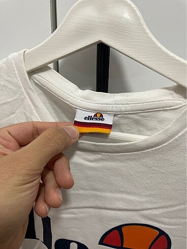 l/xl Beden beyaz Renk Ellesse Orijinal tişört