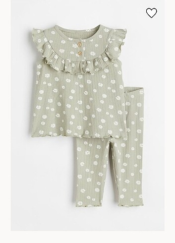 H&M Kız Bebek İkili Takım