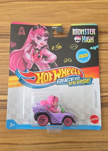 Monster High Pastel Pembe Oyuncak Araba