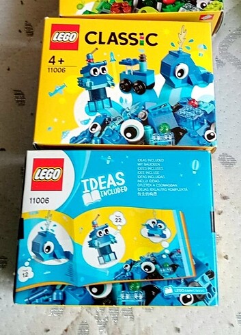 Lego 1106 mavi bloklar