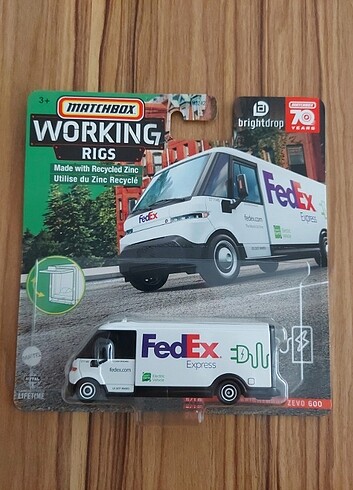 Matchbox Working rigs fedex kamyon
