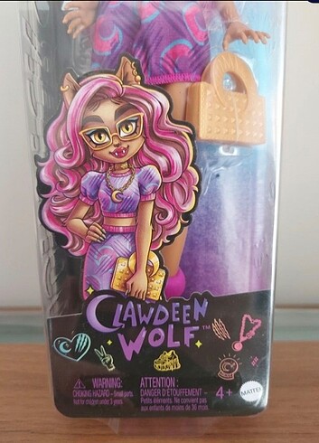 Beden Renk MONSTER HİGH Clawdeen wolf
