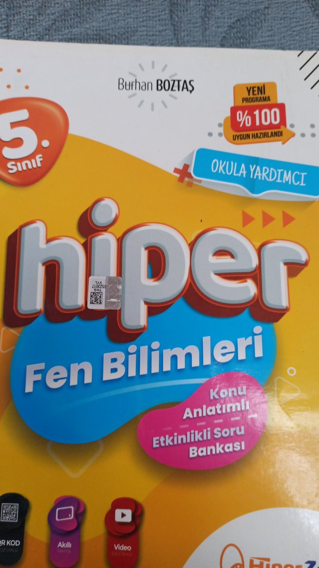 5. Sınıf Hiper Fen Bilimleri Konu Anlatımlı Soru Bankası - Görsel 2