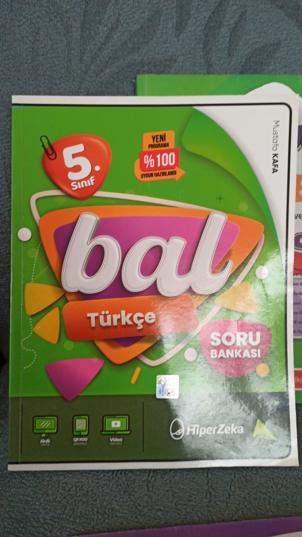5. Sınıf Bal Türkçe Soru Bankası - Görsel 2