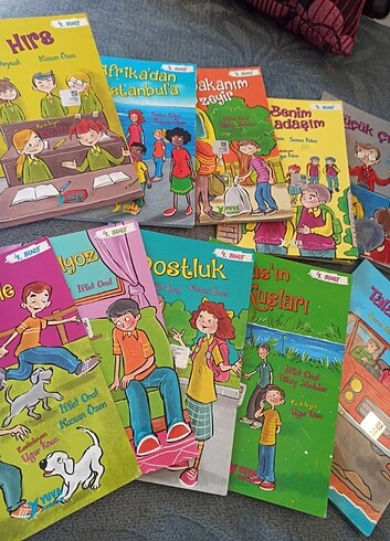 4 sınıf öykü seti yuva yayınları set 10 adettir