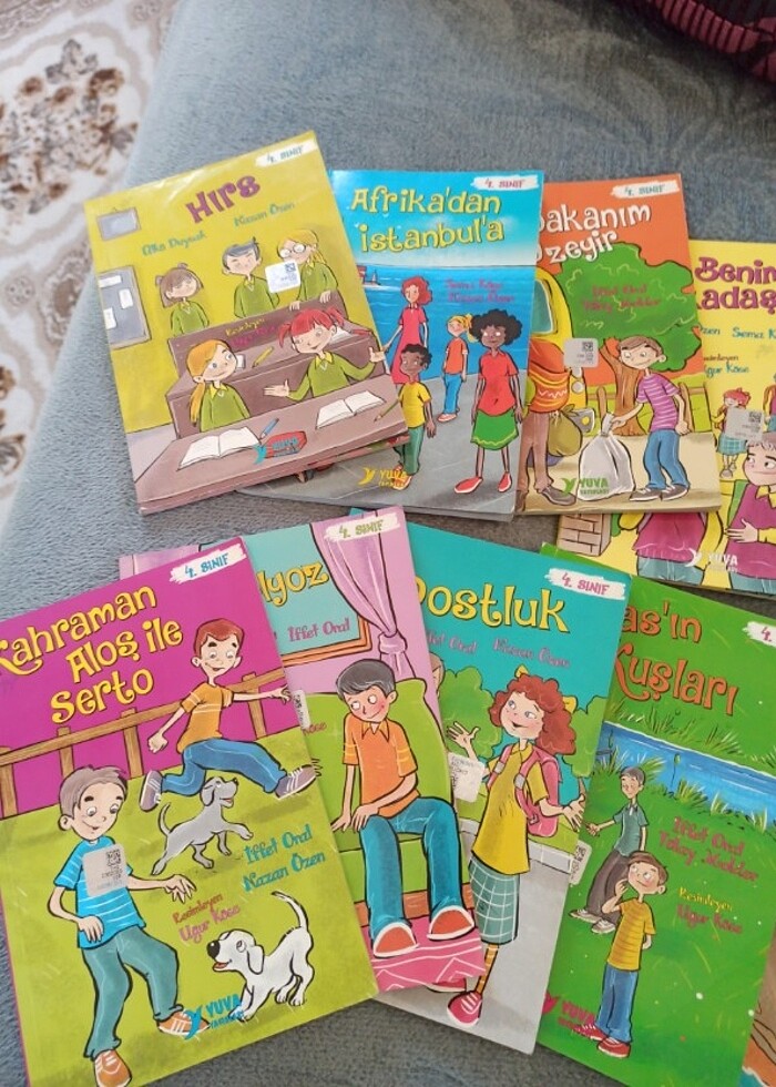 4 sınıf öykü seti yuva yayınları set 10 adettir - Görsel 2