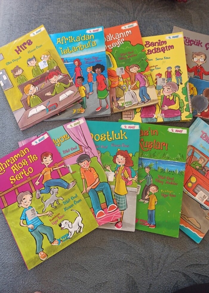 4 sınıf öykü seti yuva yayınları set 10 adettir - Görsel 5