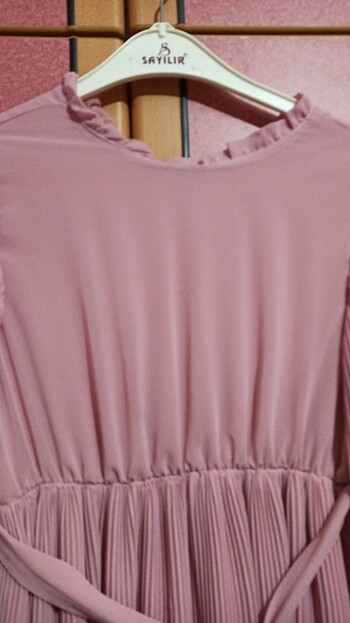 Şifon elbise kız çocuğu - Görsel 10