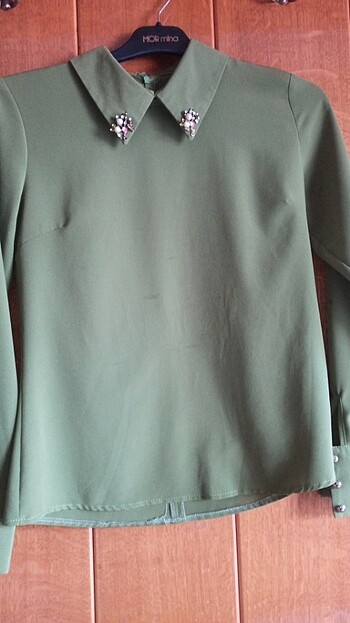 Kina Yeşili gömlek 42 beden ama 38 bedene olur - Görsel 3