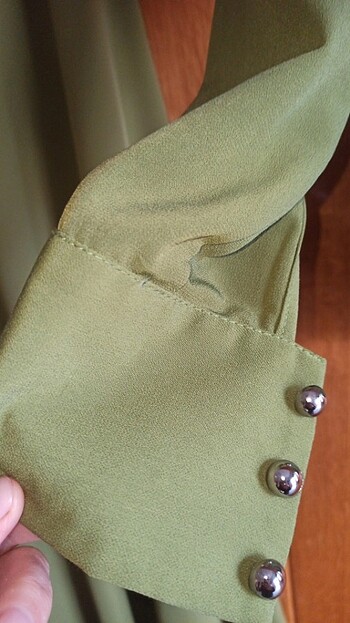 Kina Yeşili gömlek 42 beden ama 38 bedene olur - Görsel 5