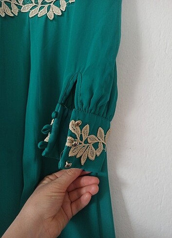 Tesettür abiye 38 beden boyu 1.34'tür - Görsel 5