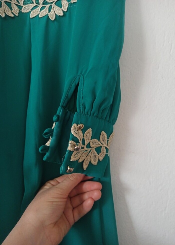 Tesettür abiye 38 beden boyu 1.34'tür - Görsel 5