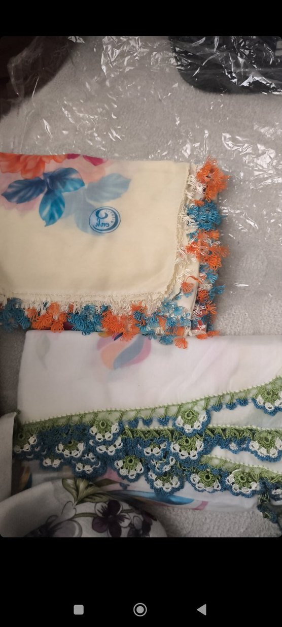 Dantel Detaylı Çok Renkli Bohem Kadın Şal - Görsel 2