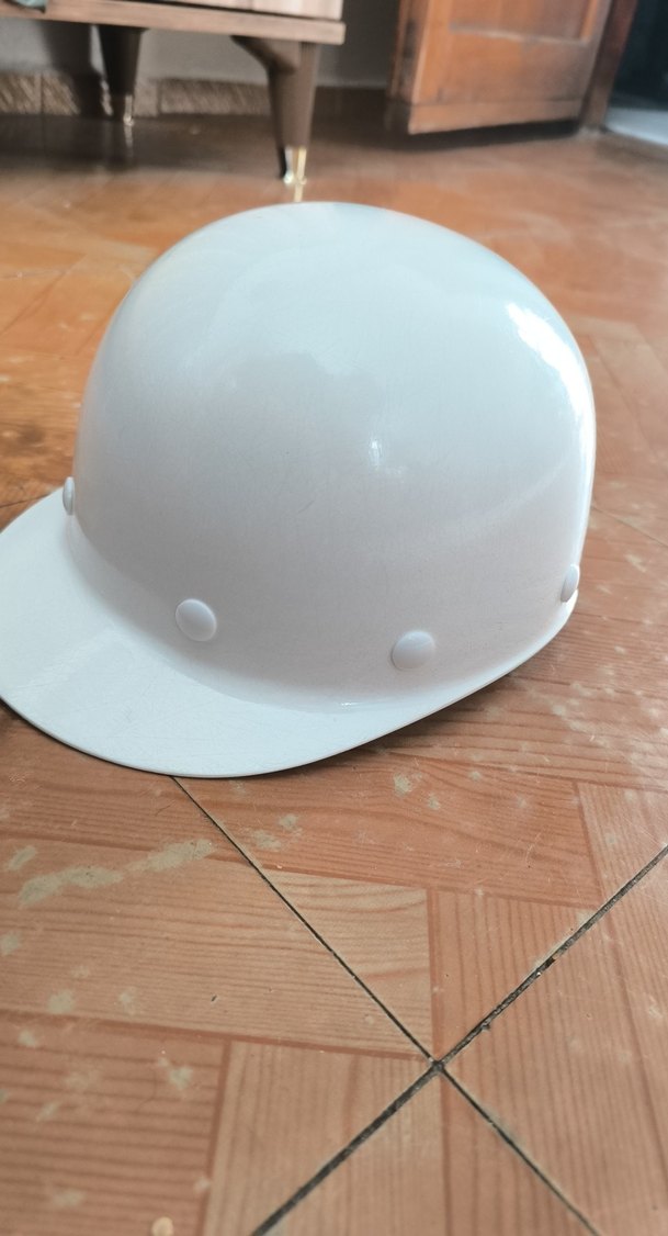 Beyaz Seramik Motosiklet Kaskı - Görsel 3