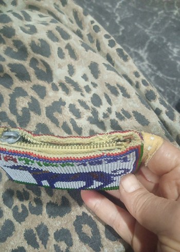 Boncuk İşlemeli Kadın El Çantası - Görsel 3