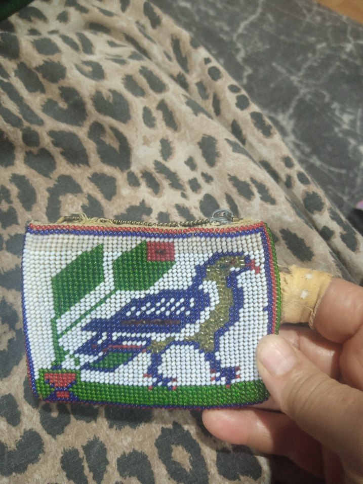 Boncuk İşlemeli Kadın El Çantası - Görsel 2