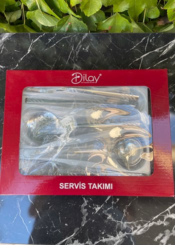 Beden DİLAY Dicle 5 Parça Servis Takımı Kepçe Kevgir Takımı Nehir Set