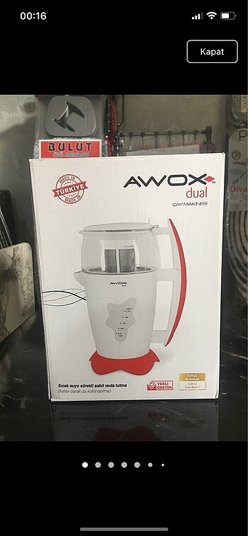 Awox Dual Çaycı Çay Makinesi Çaymatik
