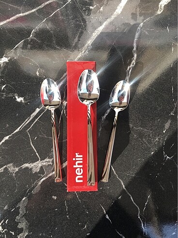 Jumbo NEHİR Fiesta 6 Adet Tatlı Kaşık Takımı