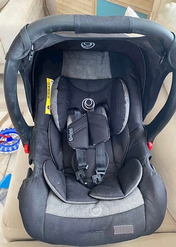 Siyah Bebek Arabası ve Taşıma Koltuğu - Görsel 2