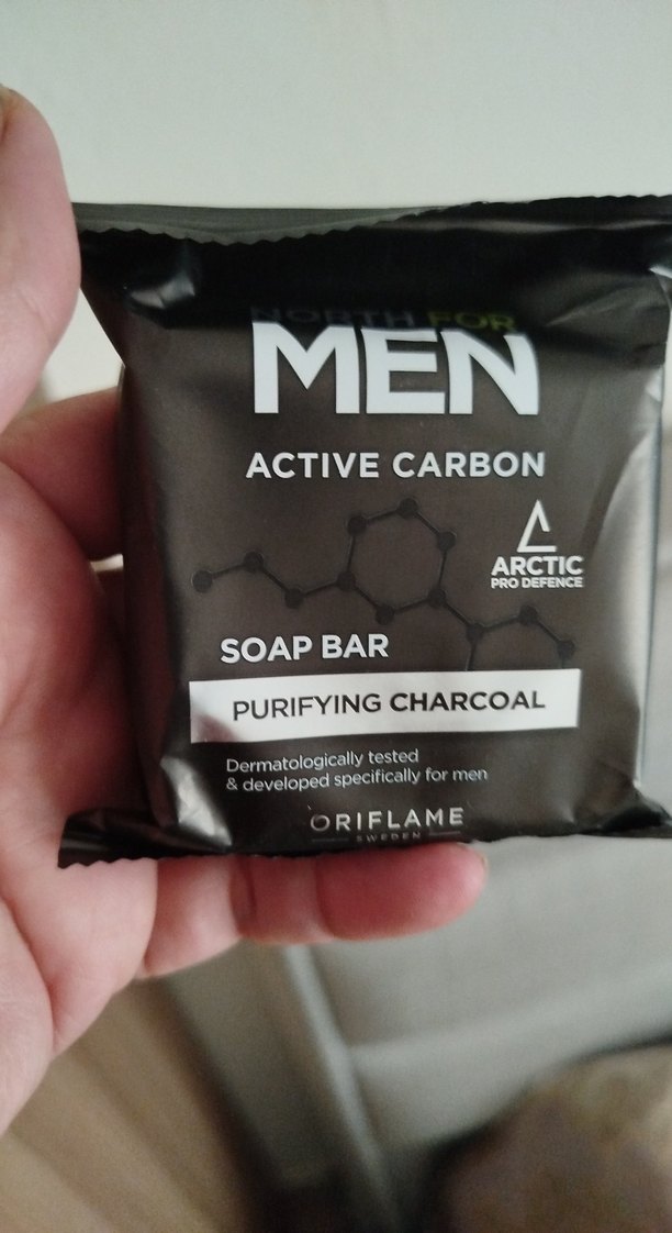 Oriflame Men Arctik Aktif Karbon Yüz Sabunu - Görsel 2
