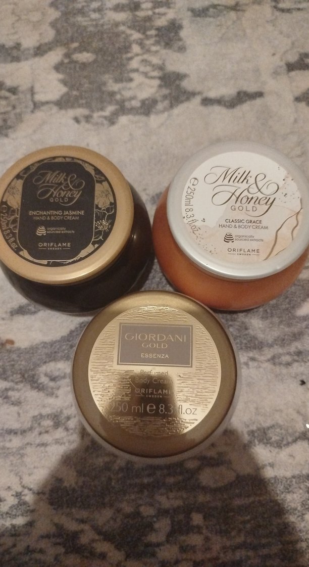 Oriflame Gold Vücut Kremi Seti 250 ml 3 Adet - Görsel 2