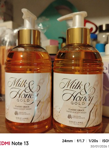 Oriflame Milk & Honey Gold Duş Jeli - Görsel 2