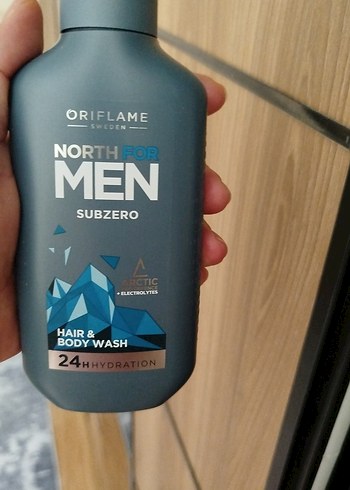 Oriflame North for Men Subzero Saç ve Vücut Yıkama - Görsel 3