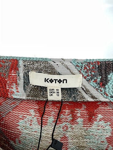 40 Beden çeşitli Renk Koton Mini Etek %70 İndirimli.